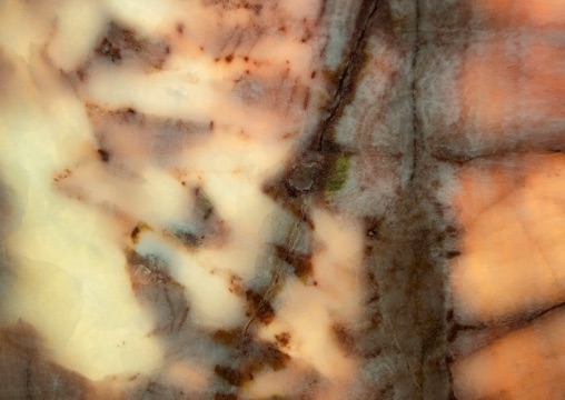 stone pattern of onyx azulita marble - close-up shot