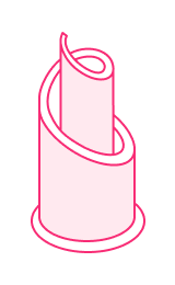 spiral lamp icon